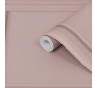 Laura Ashley Redbrook Blush Wood Panel Smooth Wallpaper