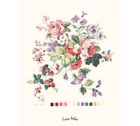 Laura Ashley Rosemore Print In A Black Frame - 40 X 50Cm
