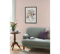 Laura Ashley Rosemore Print in a Black Frame - Black - 50x70