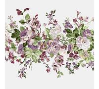 Laura Ashley Rosemore Purple Floral Matt Mural