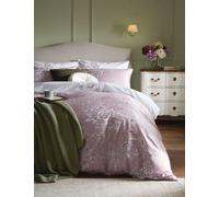 Laura Ashley Rowsham Garden Pure Cotton Sateen Bedding Set Pink Mix