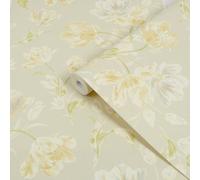 Laura Ashley Sage Gosford Smooth Wallpaper