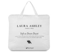 Laura Ashley Soft As Down Duvet 13.5 Tog - Luxury Cotton Percale Cover, Silky Down-Like Hollowfibre Filling - Extra Warm Winter Comfort (Double)