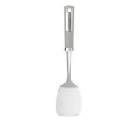 Laura Ashley Stylish Stainless Steel Spatula - Soft Touch Handle, Heat-Resistant & Dishwasher Safe Turner - Ergonomic Spatulas for Cooking, Flipping Pancakes, Burgers, and More - Sage Leaf