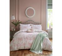 Laura Ashley Tuileries Reversible Bedding Set Light Pink Mix