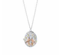 Laura Ashley Turtle Dove Locket N4643 - Timeless Design | Acotis - Brass / Silver Plated / Gold Plated / Rose Gold Plated