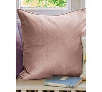 Laura Ashley Velvet Nigella Cushion Light Pink