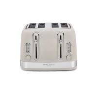 Laura Ashley VQ 4 Slice Toaster Stainless Steel in Grey Laura Ashley Grey