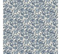 Laura Ashley Dark Seaspray Blue Adain Palace Patterned Smooth Wallpaper