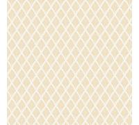 Laura Ashley Florin Gold Effect Geometric Smooth Wallpaper