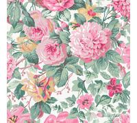 Laura Ashley Wallpaper Pink Rose Matt Floral Smooth Strippable Washable 5.2m²