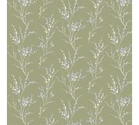 Laura Ashley Wallpaper Pussy Willow 121074