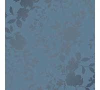 Laura Ashley Westbourne Wallpaper - Midnight Blue - 10m