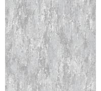 Laura Ashley Whinfell Silver Wallpaper One Size Silver