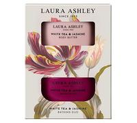 Laura Ashley White Tea & Jasmine Bathing Duo - Bath Salts & Body Butter