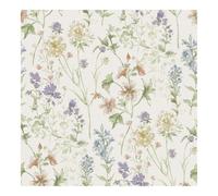 Laura Ashley Wild Meadow Chalk Pink Wallpaper | Chalk Pink Floral Design | Paste the Wall
