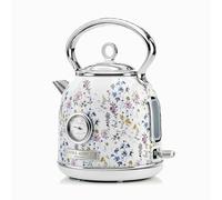 Laura Ashley Wild Meadow Kettles Electric Fast Boil Quiet, Electric Kettle | 1.7L Cordless Kettle, Fast Boil, Drip Free Pour, Temperature Gauge, Limescale Filter, Water Level Indicator, Energy Efficient
