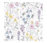 Laura Ashley Wild Meadow Wallpaper | Multicoloured Floral Design | Paste the Wall