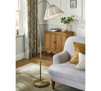 Laura Ashley Willowbrook Metal Floor Lamp Antique Brass