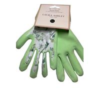 Laura Ashley Womens All Weather Garden Glove Parma Voilet in Light Green - Small