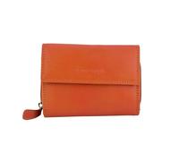 Laura Biagiotti Ladies Genuine Leather Large Wallet with Gift Box, Orange 208