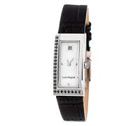 LAURA BIAGIOTTI Women's Quartz Analog Watch with Leather Strap LB0011S-01Z, White, 15MM, Strip