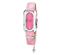 LAURA BIAGIOTTI Women's Quartz Analog Watch with Leather Strap LB0028L-PINK, Pink