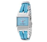 LAURA BIAGIOTTI Women's Quartz Analog Watch with Leather Strap LB0046L-06, Blue