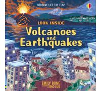 Laura Cowan Look Inside Volcanoes & Earthquakes Board book Book Laura Cowan Multicolor