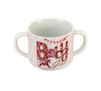 Laura Darrington Double Handle China Mug - Baby Girl