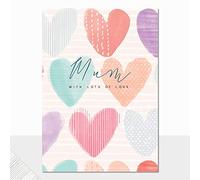 Laura Darrington Mother's Day Card - Halcyon Mothers Day Lots of Love Design
