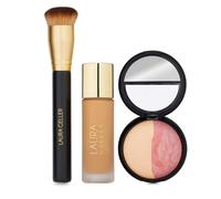 Laura Geller 3 Piece Blush & Double Take Foundation Set DEEP
