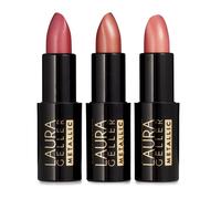 Laura Geller 3 Piece Modern Classic Metallics Lipstick