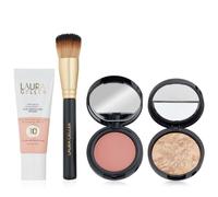 Laura Geller 4 Piece Balance-N-Glow & Spackle SPF30 Collection DEEP