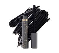 LAURA GELLER Always There Waterproof Lengthening Mascara in Black | - Lengthening, Defining, Curling, Buildable Formula Eye Makeup- Innovative Lengthening Brush- 1 count