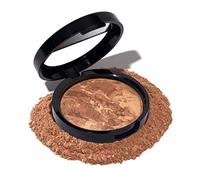 LAURA GELLER Baked Balance-n-Brighten Colour Correcting Powder Foundation (Deep) Buildable Light to Medium Coverage Baked Foundation, Demi-Matte Finish