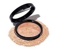 LAURA GELLER Baked Balance-n-Brighten Colour Correcting Powder Foundation (Light) Buildable Light to Medium Coverage Baked Foundation, Demi-Matte Finish