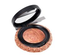 LAURA GELLER NEW YORK Baked Blush-n-Brighten Marbleized Blush for Cheeks - Natural Finish - Buildable Color (105 Beachy Horizon)