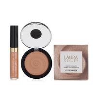 Laura Geller Baked Gelato Illuminator & Luster Lip Gloss Duo