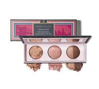 Laura Geller Beauty Geller's Greatest New York Minute Face & Eye Palette - Includes Blush, Bronzer and Eyeshadow Duo - Travel-Friendly Makeup Compact