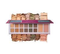 Laura Geller Beauty Laura's Essentials Eclectic & Elegant Eyeshadow and Face Palette - Includes Eyeshadows, Blush, and Highlighter for Easy Full Face
