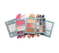 Laura Geller Beauty RSVP-Ready Big Night Out Full Face Travel Makeup Palette - All-in-One Set includes Eyeshadows, Eye Liners, Blush, Bronzer, Highlighter, Setting Powder, and Lip Creams