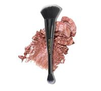 LAURA GELLER Dual-ended Blush and Bronzer Precision Brush | Fluffy Powder Brush, Contour & Define, Vegan Bristles