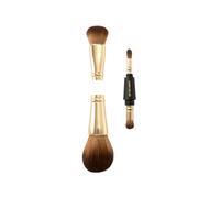 LAURA GELLER Makeup Brushes - 4-in-1 Travel Makeup Brushes, Cruelty-Free