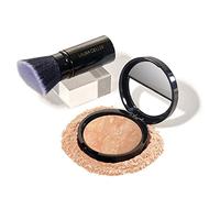 LAURA GELLER NEW YORK 59mm Baked Balance-n-Brighten Foundation with Kabuki Brush Makeup Set, Light