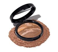 LAURA GELLER NEW YORK Award-Winning Baked Balance-n-Brighten Color Correcting Powder Foundation - Tan - Buildable Light to Medium Coverage - Demi-Matte Natural Finish