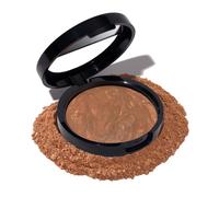 LAURA GELLER NEW YORK Award-Winning Baked Balance-n-Brighten Color Correcting Powder Foundation - Toffee - Buildable Light to Medium Coverage -