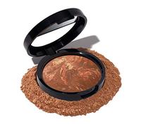 LAURA GELLER NEW YORK Award-Winning Baked Balance-n-Brighten Color Correcting Powder Foundation - Toffee - Buildable Light to Medium Coverage - Demi-Matte Natural Finish