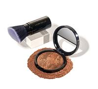 LAURA GELLER NEW YORK 59mm Baked Balance-n-Brighten Foundation with Kabuki Brush Makeup Set, Deep