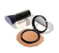 LAURA GELLER NEW YORK 59mm Baked Balance-n-Brighten Foundation with Kabuki Brush Makeup Set, Golden Medium